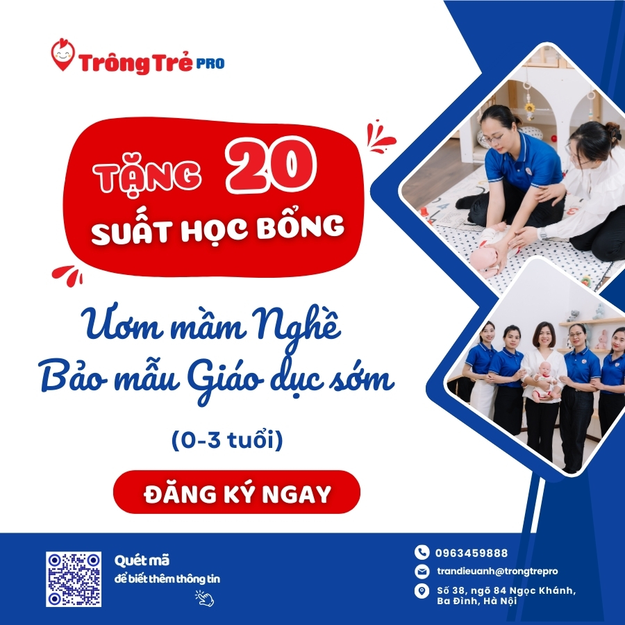 Học bổng ươm mầm nghề bảo mẫu 2026