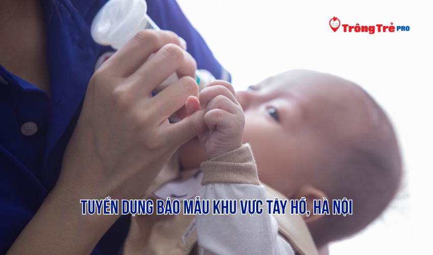 Tuyển bảo mẫu khu vực Hai Bà Trưng