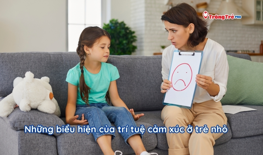 Những biểu hiện của trí tuệ cảm xúc ở trẻ nhỏ
