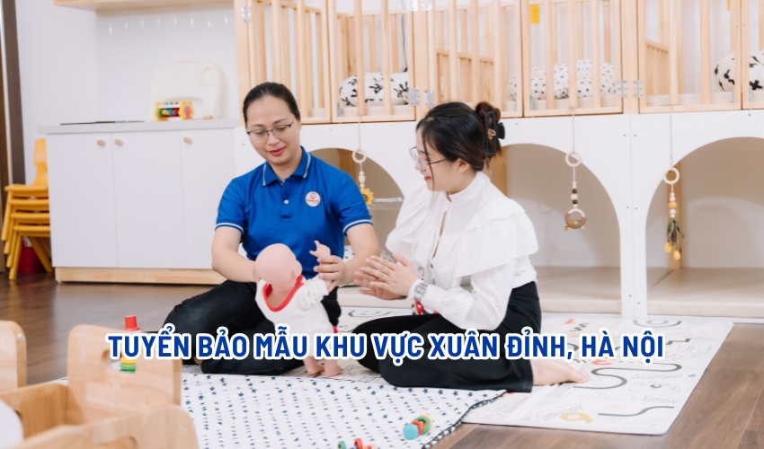 Tuyển bảo mẫu khu vực Xuân Đỉnh, Hà Nội